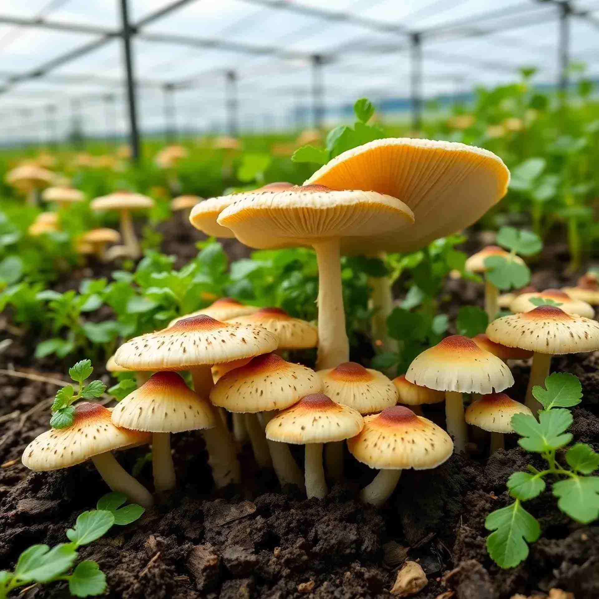 Hekizoqi mushroom farm facility