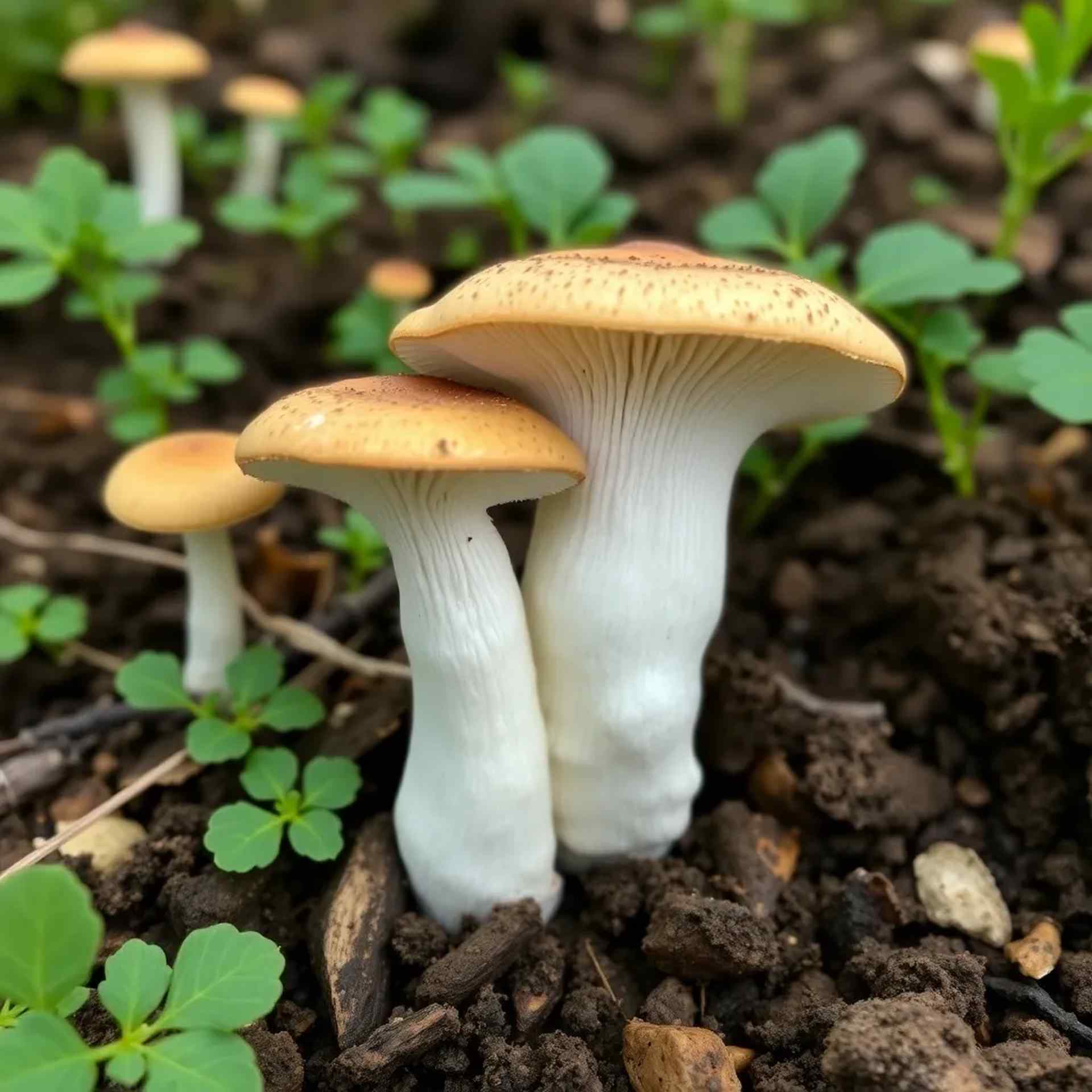 Fresh Enoki Mushrooms
